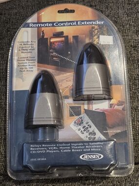 Jensen Remote Control Extender - Silver and Black